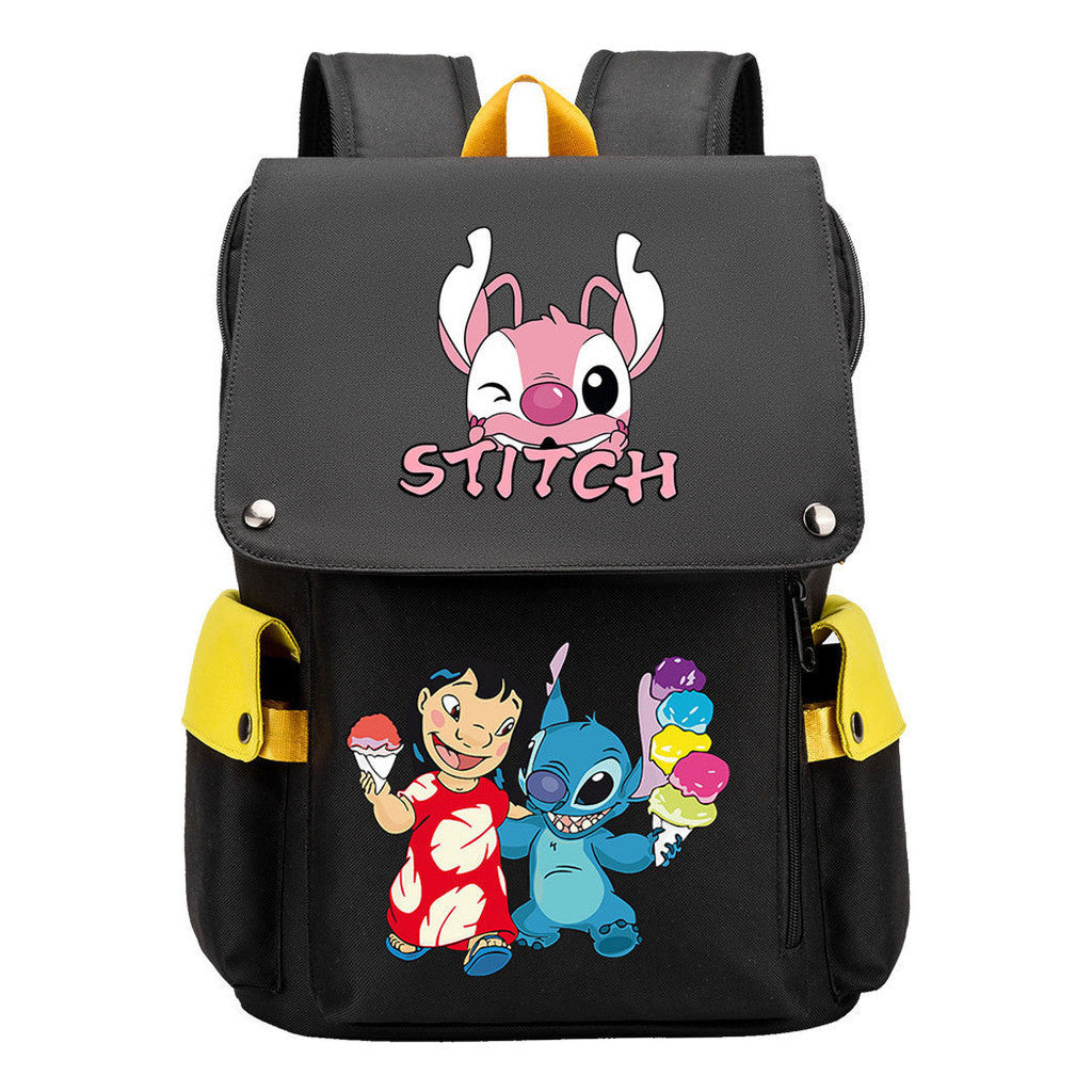 Sports Football Star Usb Charging Cover, Youth Student Backpack, Men's And Women's Leisure Backpack