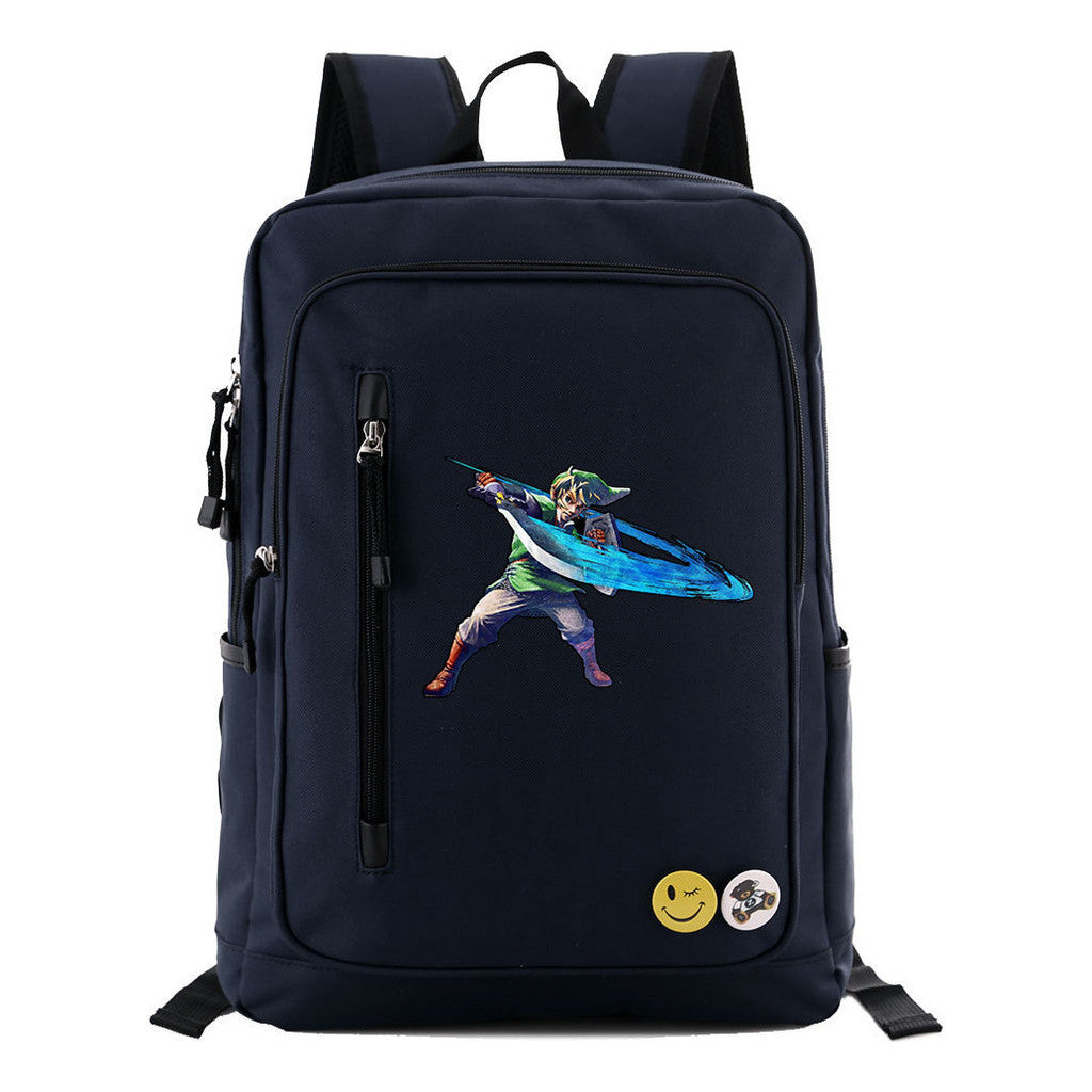 The Tears Of The Kingdom Of Zelda Game Printed Teenage Student Backpack For Men And Women's Leisure Travel Backpack