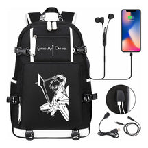 Usb Youth Student Backpack Men And Women's Leisure Travel Backpack
