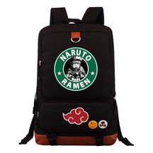 Cartoon Naruto Uchibo Youth Student School Bag Large Capacity Travel Bag Men's And Women's Backpack
