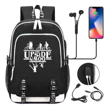 Strange Story Printed Usb Youth Student Backpack For Leisure Travel Backpack