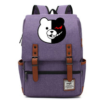 Printed Teenage Student Backpack For Men And Women With Casual Belt Buckle Classic Backpack