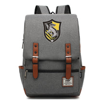 School Of Witchcraft And Wizardry Printed Youth Student School Bag Casual Belt Buckle Classic Backpack
