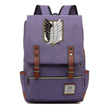 The Giant Of Manga Attack Printed Teenage Student Backpack For Men And Women With Casual Belt Buckle Classic Backpack 38*27*12.5cm