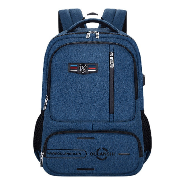 Business And Office Usb Interface Backpack With Multiple Specifications And Large Capacity Spine Protection Backpack