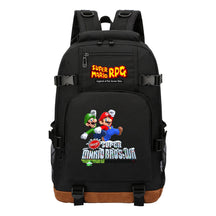 Super Mario Printed Teenage Student Backpack For Men And Women's Leisure Travel Backpack