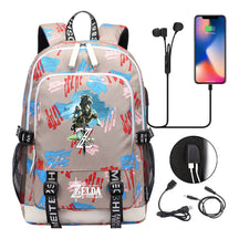 Usb Youth Student Backpack For Men And Women's Leisure Sports Backpack