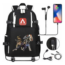 Game Apex Hero Print Usb Large Capacity Youth Student School Bag Men's And Women's Leisure Travel Backpack