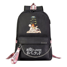 Promised Dream Island Usb Youth Student Backpack For Men And Women Leisure Travel Backpack