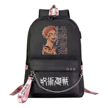 Cartoon Usb Youth Student Backpack For Men And Women's Leisure Travel Backpack