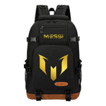 Hot Stamping Sports Football Star Printed Student Backpack For Men And Women's Backpacks