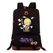 Printed Youth Student School Bag Large Capacity Travel Bag Men's And Women's Backpack