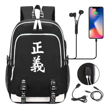 Pirate King Youth School Bag Usb Men's And Women's Leisure Backpack