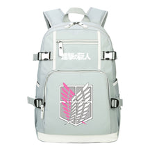 Giant Wings Of Cartoon And Anime Attack Youth Student Backpack, Leisure Travel Backpack