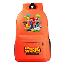 Super Mario Starry Sky Youth Student Backpack For Men And Women's Leisure Travel Backpack