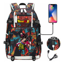 Fashionable Sun Wukong Usb Large Capacity Student Backpack For Leisure Travel Backpack