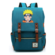 Naruto Printed Teenage Student Backpack For Men And Women, Casual Belt Buckle, Classic Backpack 38*27*12.5cm