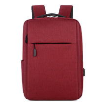 Usb Backpack Leisure Fashion Student Backpack Business Computer Bag