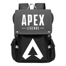 Apex Hero Print Usb Charging Cap Head Style Student School Bag Casual Backpack