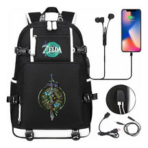 Printed Student Backpack For Men And Women With Large Capacity Leisure Travel Backpack