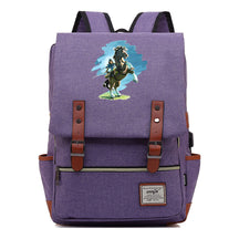 Game Zelda Kingdom Tears Print Youth Student Backpack Usb Casual Backpack