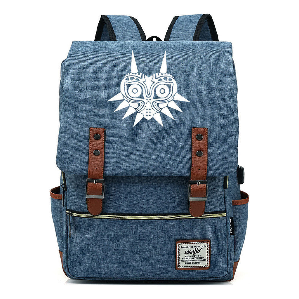 Game The Tear Seal Of The Kingdom Of Zelda Student Backpack Usb Men's And Women's Leisure Backpack