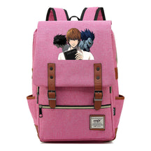 Manga Death Note Youth Student School Bag Men's And Women's Leisure Belt Buckle Backpack