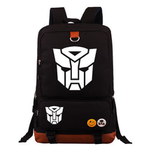 Cartoon Anime Transformation Mecha Student Backpack, Men's And Women's Backpack, Travel Bag