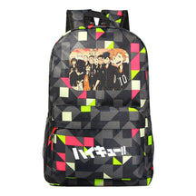 Fashion Volleyball Youth Flying Heart Printed Youth Student School Bag Men's And Women's Leisure Backpack