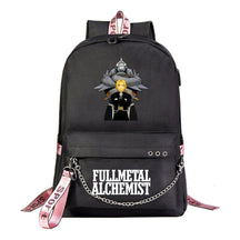 Printed Usb Student Backpack For Men And Women's Leisure Travel Backpack