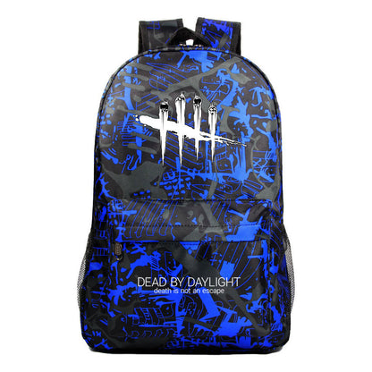 Game Dawn Print Youth Student School Bag Men's And Women's Leisure Travel Backpack