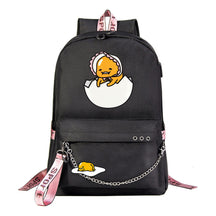 Lazy Egg Usb Youth Student Backpack For Men And Women's Leisure Travel Backpack