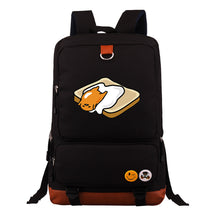 Cartoon Anime Lazy Egg Youth Student Backpack With Large Capacity Travel Bag For Boys And Girls Backpack