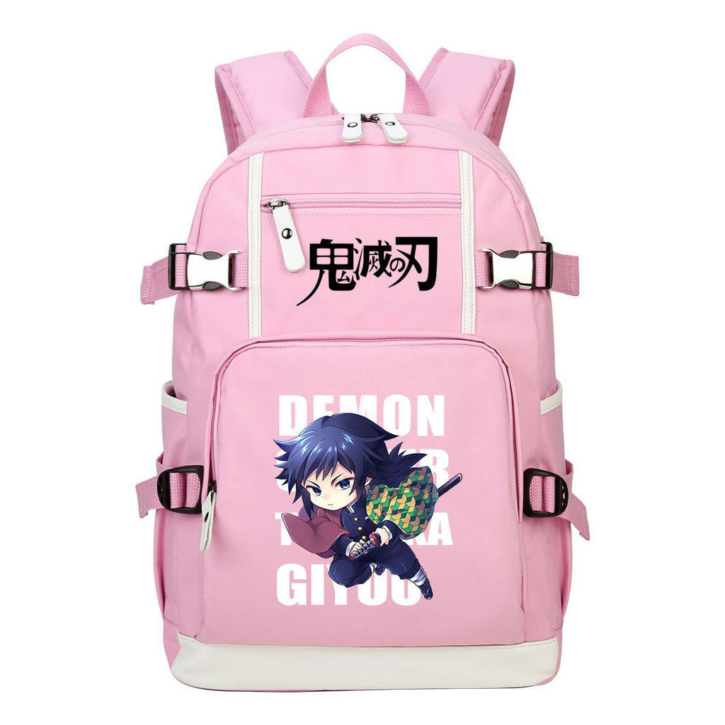 Anime Youth Student School Bag Men's And Women's Backpack Leisure Travel Backpack