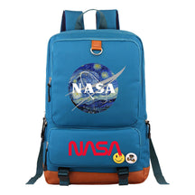Nasa Fashion Printed Youth Student School Bag Large Capacity Travel Bag Men's And Women's Backpack