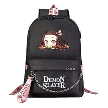 Cartoon Ribbon Youth Student School Bag Men's And Women's Leisure Travel Backpack