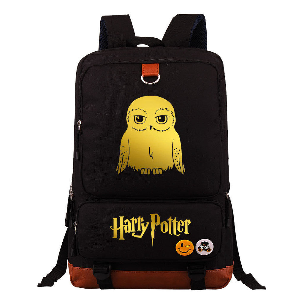 Golden Magic School Youth Student School Bag Large Capacity Travel Bag Men's And Women's Backpack