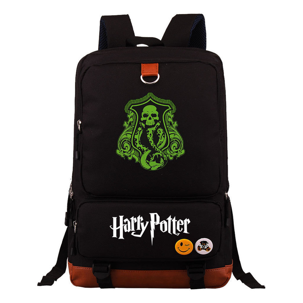 School Of Witchcraft And Wizardry Youth Student Backpack, Large Capacity Travel Bag, Men's And Women's Backpack