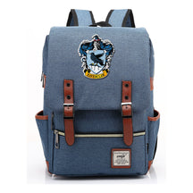 School Of Witchcraft And Wizardry Printed Student School Bag Casual Belt Buckle Classic Backpack