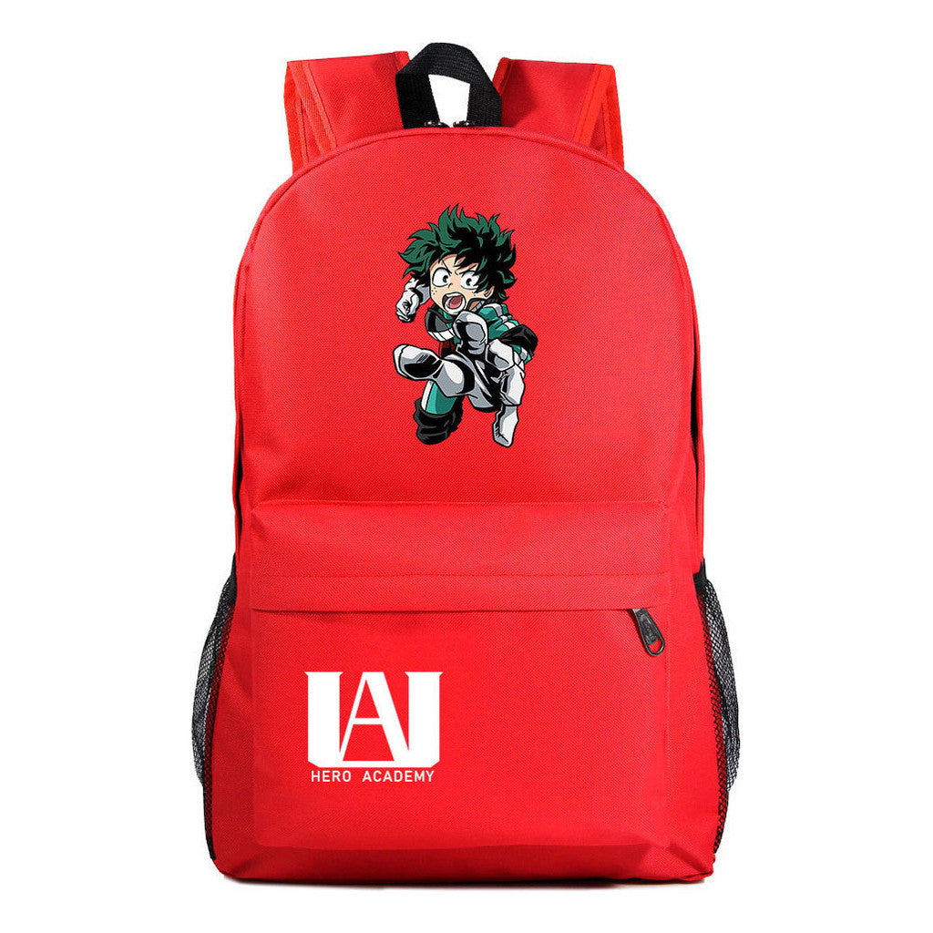 Cartoon Fashion Anime My Hero Academy Printed Youth Student Backpack Men's And Women's Leisure Backpack