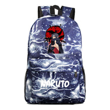 Cartoon Day Manga Naruto Starry Sky Print Simple Teen Student School Bag Men's And Women's Leisure Travel Backpack