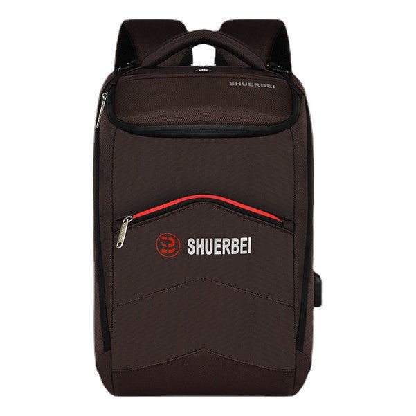 Large Capacity Backpack, Lightweight Spine Protection, Leisure Travel Computer Backpack