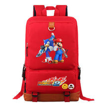 Super Mario Print Youth Student Backpack, Travel Bag, Men's And Women's Backpack