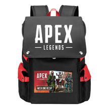 Apex Hero Print Usb Charging Cap Head Style Student School Bag Casual Backpack