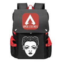 Apex Hero Print Usb Charging Head Youth School Bag Casual Backpack