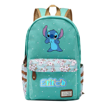 Interstellar Baby Stitch Printed Youth Student Backpack Casual Backpack