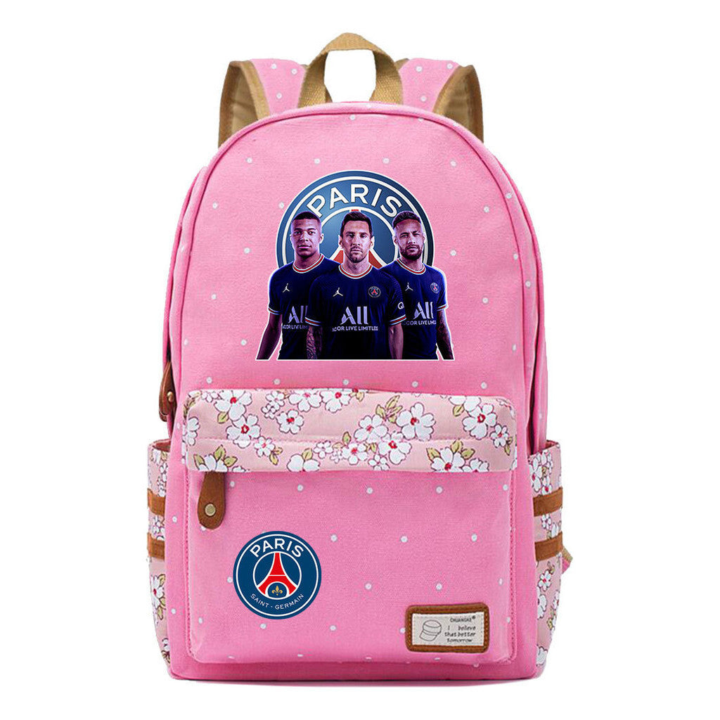 Printed Teenage Student Backpack, Fashionable Men's And Women's Casual Backpack