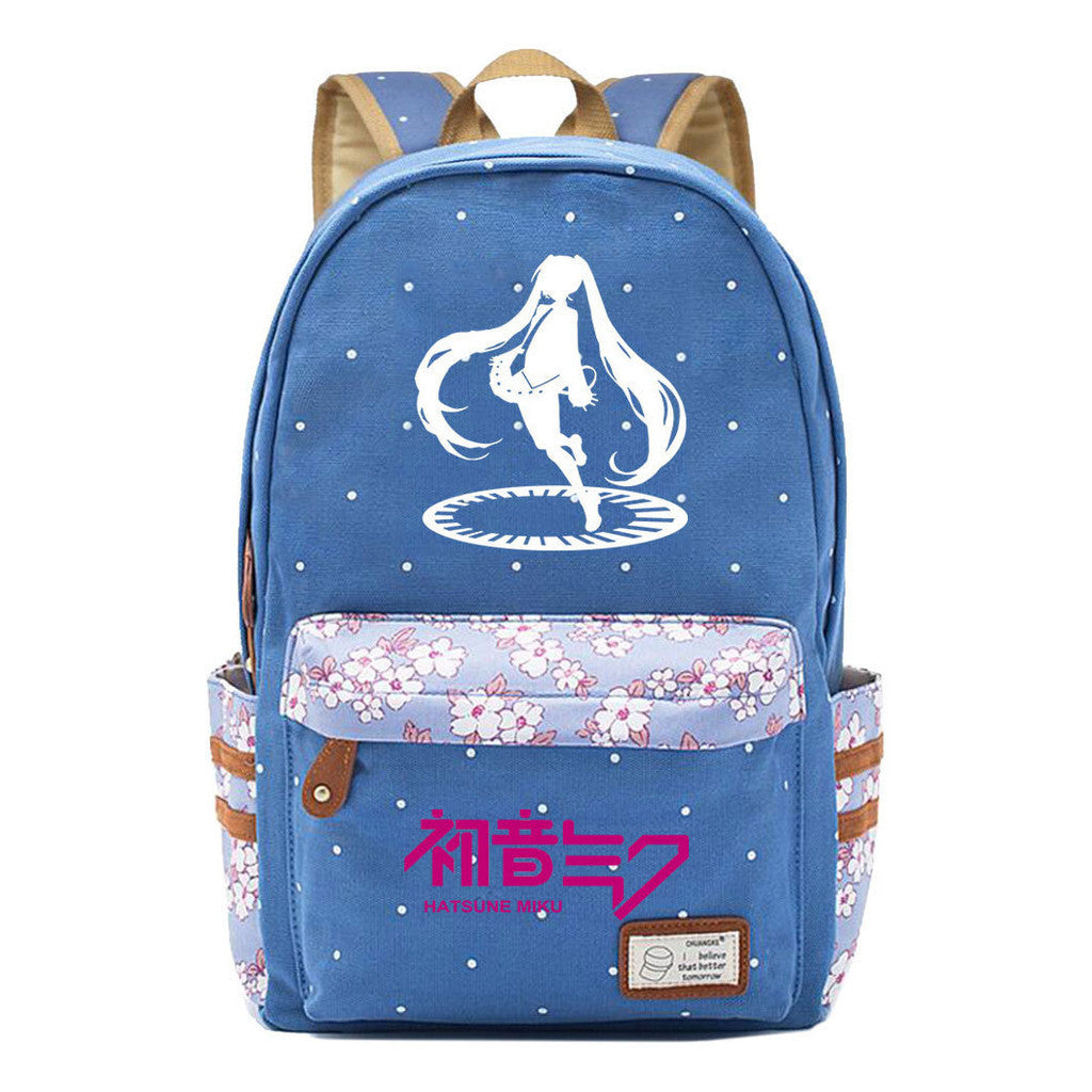 Printed Teenage Primary And Secondary School Backpack For Girls, Casual Backpack