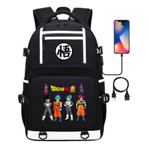 Seven Dragon Ball Usb Youth Student School Bag Men's And Women's Backpack Leisure Travel Bag