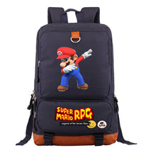 Super Mario Print Youth Student Backpack, Travel Bag, Men's And Women's Backpack